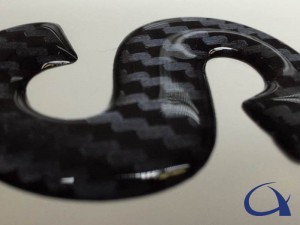 Letter contour doming